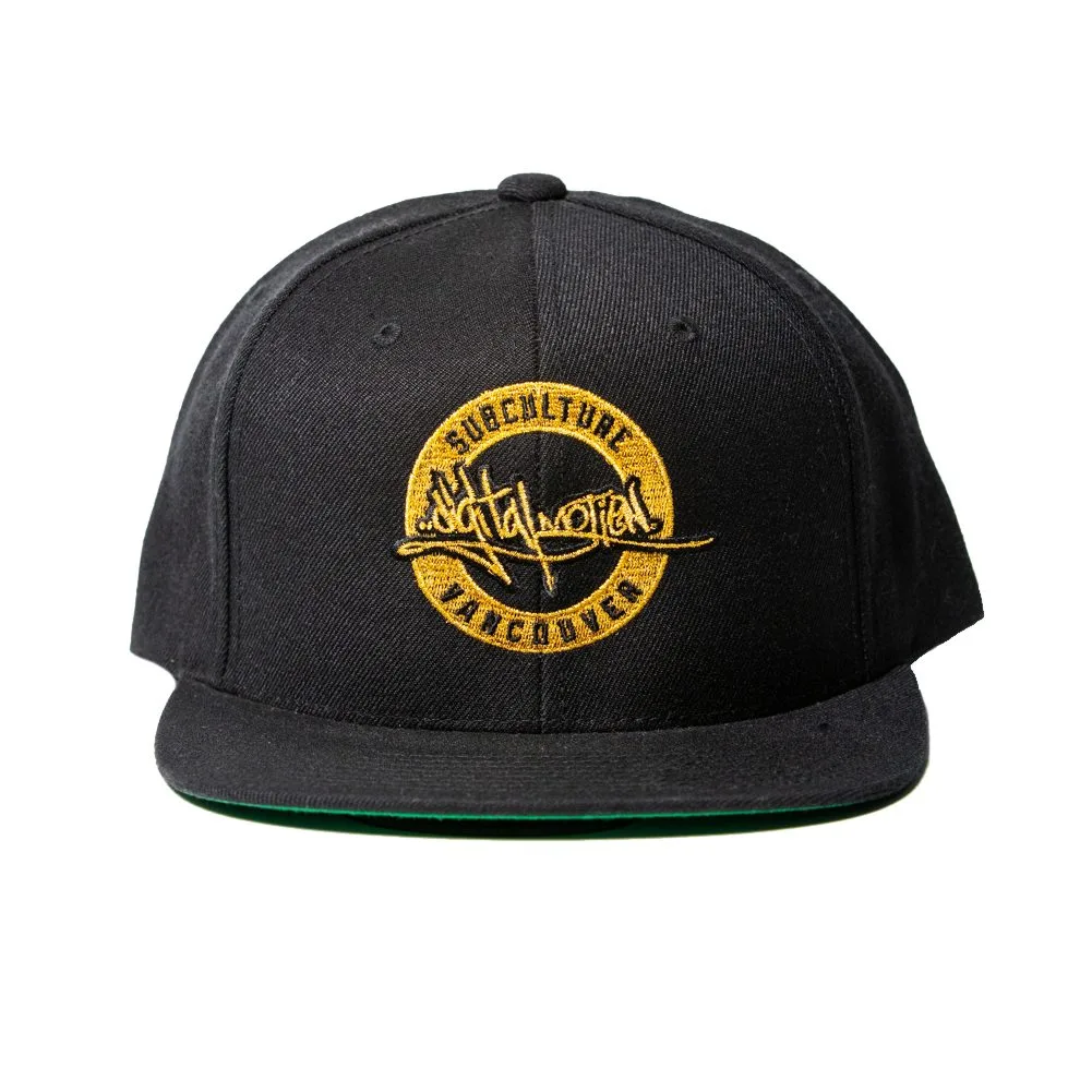 subculture LOGO SNAPBACK CAP BLACK キャップ OG LOGO CAP - Black