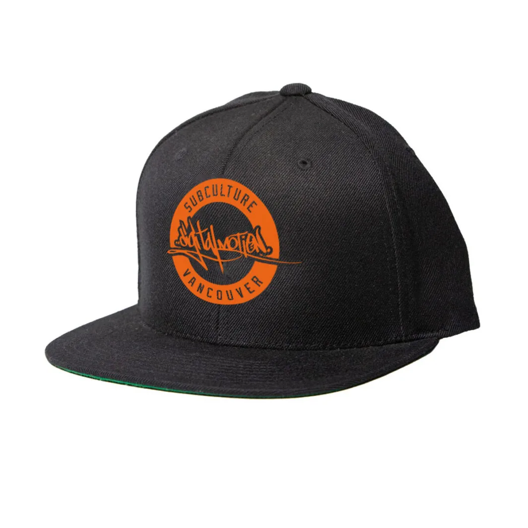 Digital Motion Logo Snapback (Orange) - Image 2