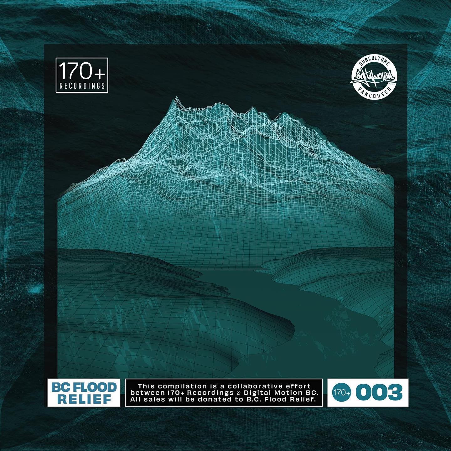 Seasons greetings! We're proud to announce that we've joined forces with @170plusrecs to release the 'BC Flood Relief LP'. This 23 track various artist #DnB music compilation will be out on Jan 5th 2022 - 100% of the proceeds from this release will be donated to local charities here in B.C. that are supporting the flood initiatives. We've got together some really awesome B.C. producers as well as DnB producers from all parts of the world for this release. Big thanks to everyone checking out the project and supporting it by donating / purchasing the music. We hope you enjoy the tunes! LINK IN OUR BIO for the pre order. 🔊💯🇨🇦🌎🎶❤️💧